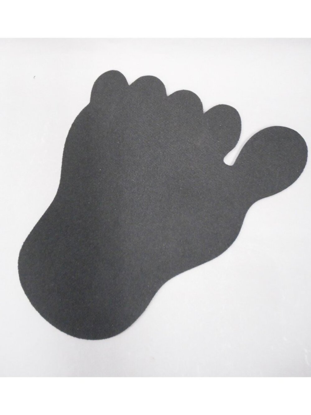 Mouse Pad Foot Shaped - Black  - NWOT -  Fun Gift